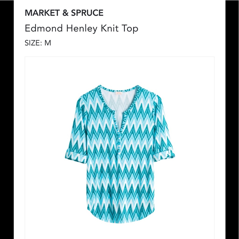 Pixley- Edmond Henley knit top